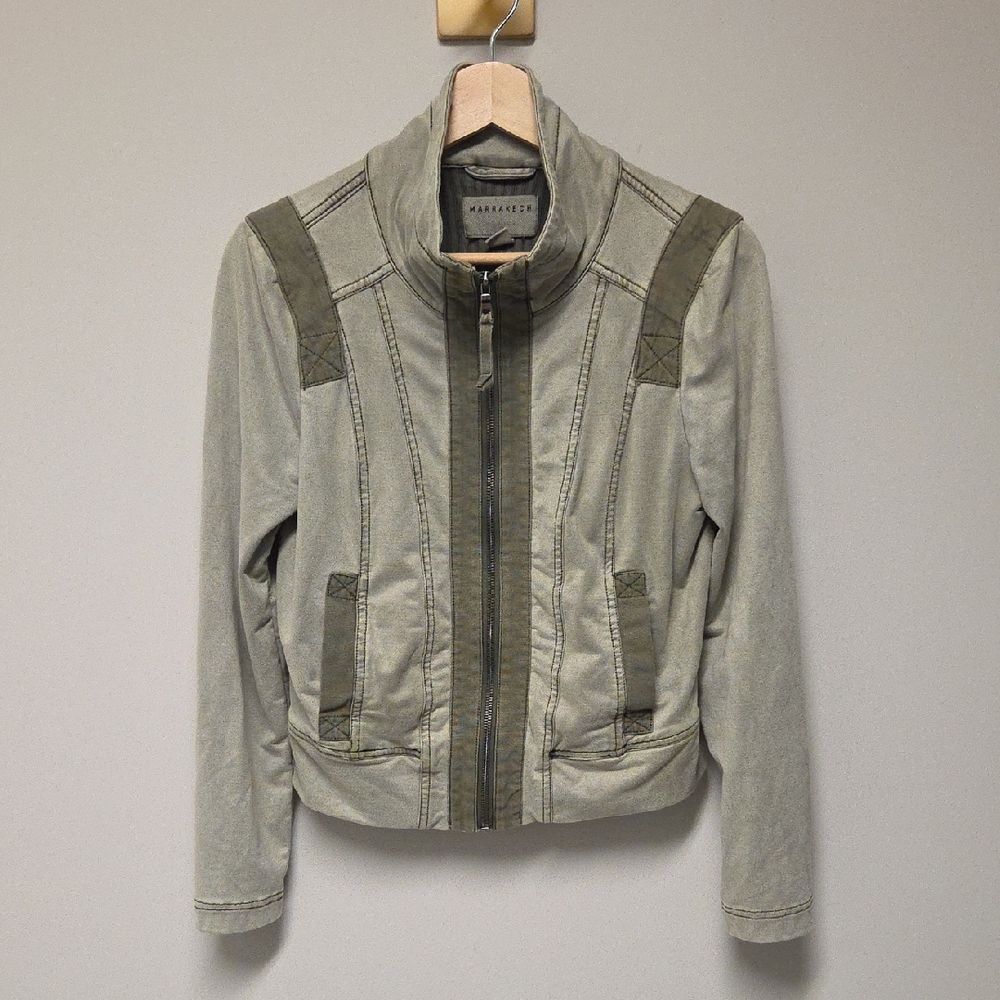 Anthropologie Marrakech Dominga French Terry Jacket, Women's Small
